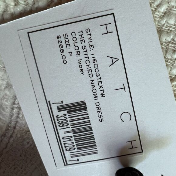 Hatch Maternity Women's The Sunset Stripe Shift Dress Size P Or Small NWT - Picture 5 of 7